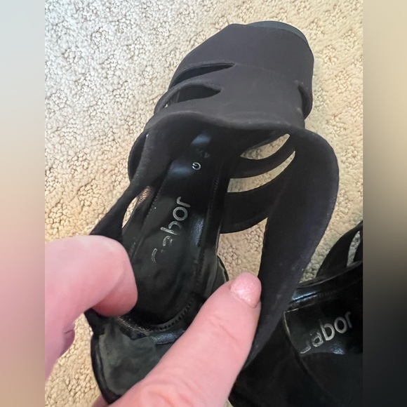 EUC GABOR SANDAL 2" HEELS US SIZE 7 W ORIGINAL BOX - Picture 3 of 6